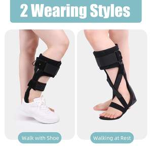 Ortopedik Hemiplegia rehabilitasyon için bilek ayak ortezi destek ayak damla AFO Brace ortez atel yaprak kurtarma - Product Image 4