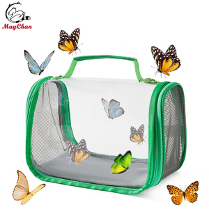 Kelebek Habitat katlanabilir böcek örgü kafes kelebek yetiştirme çantası görünür böcek yumurta koruma konteyner - Product Image 1