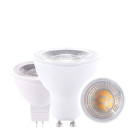 Mini-spots LED 5W/7W/9W en plastique et aluminium, culot MR16/GU5.3/GU10, angle de faisceau 24/38°, IP20, encastrables