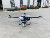 Drone de nettoyage haute pression avec capteur RTK haute précision et anti-collision, pour le nettoyage de fenêtres en hauteur (0-200m)