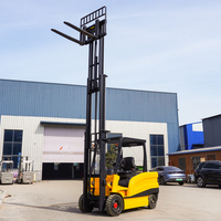 Gerbeur à palettes électrique autoporté Senpar Senpar-20, 2 tonnes, 2 mètres, mât bi-étages, pneus pleins, batterie plomb-acide