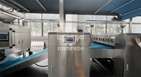 SINOFUDE Ligne de production de machines de fabrication de biscuits durs ou mous à haut rendement entièrement automatique Ventes en usine