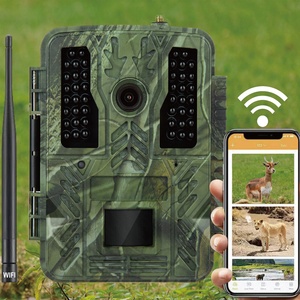 Caméra <span class=keywords><strong>de</strong></span> <span class=keywords><strong>chasse</strong></span> grand angle 4K Ultra HD IP67 étanche 120 ° avec connectivité WiFi à vision nocturne - Product Image 4