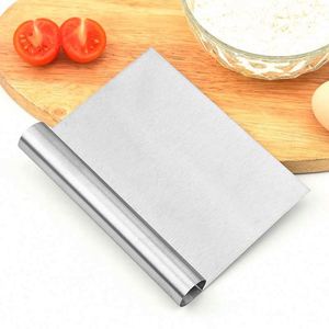 Custom Factory Price Stainless Steel Dough Pastry Pizza Cutter for Dough Tongue Scraper & Chopper - Product Image 1