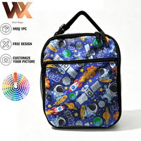 Sacs à déjeuner isothermes imperméables personnalisés avec motif de dessin animé, sacs à déjeuner pour enfants, sacs à déjeuner pour l'école et boîte à lunch pour filles