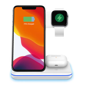 Cargador inalámbrico qi 3 en 1, soporte CE RoHs, 10W, para teléfono móvil <span class=keywords><strong>Huawei</strong></span> y Samsung, novedad de <span class=keywords><strong>2022</strong></span> - Product Image 3