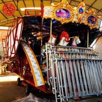 Carnaval Manèges sur remorque Remorques Monté Carrousel Monté Carrousel Tour avec remorque Monté à vendre