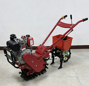 Cultivador Rotatorio / Mini <span class=keywords><strong>Motocultor</strong></span> Diésel a Precio Económico, Máquina <span class=keywords><strong>de</strong></span> Arar, Microcultivador <span class=keywords><strong>de</strong></span> <span class=keywords><strong>Orugas</strong></span> Rotatorias - Product Image 1