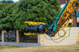 Pince de poteau électrique robuste XVDG 150C pour excavatrices 13T 15T, capacité de 3 tonnes, système de rotation <span class=keywords><strong>rapide</strong></span>, rotation auto-bloquante du moteur - Product Image 5