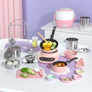 Juego <span class=keywords><strong>de</strong></span> Cocina Eléctrica para Niños, <span class=keywords><strong>Juguete</strong></span> <span class=keywords><strong>de</strong></span> Cocina Realista en Miniatura para Jugar en Casa, Utensilios <span class=keywords><strong>de</strong></span> Cocina <span class=keywords><strong>de</strong></span> <span class=keywords><strong>Juguete</strong></span> para Niños - Product Image 3