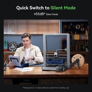 Impresora 3D FDM Rápida Ender-3 V3 Plus Original, Rendimiento de Primera Categoría, Enfriamiento Instantáneo de Piezas, Gran Tamaño de Impresión 300*300*330mm - Product Image 3