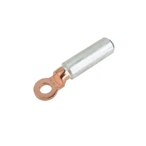 Crimp wire connection terminal Brass Aluminum 16mm-1000mm DTL-2 Bimetal cable lug