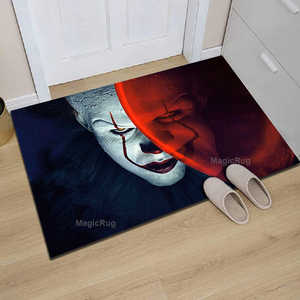 Felpudo personalizado de Halloween Ghost Boo con logotipo, alfombrilla de suelo de animación de dibujos animados, alfombrillas antideslizantes negras para puerta de <span class=keywords><strong>Terror</strong></span> - Product Image 2