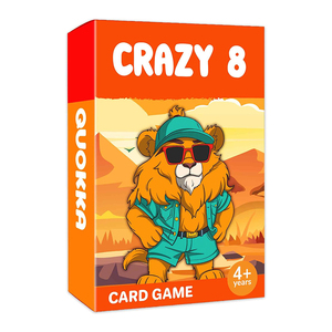 Gioco di Carte Personalizzato QUOKKA - Carte da Gioco in Carta per Bambini 4-8 Anni, Divertente Gioco da Viaggio per Famiglie, Educativo, Vendita all'Ingrosso - Product Image 3