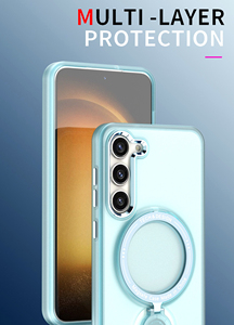 360 support rotatif porte-anneau étui de téléphone pour <span class=keywords><strong>Samsung</strong></span> <span class=keywords><strong>Galaxy</strong></span> S23 Ultra S23 PLUS étuis de charge sans fil - Product Image 6