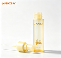 SENZESY Flacon pulvérisateur PET 30 ml pour huiles essentielles et parfums, atomiseur à fine brume, anti-fuite, conteneur de voyage portable