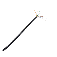 Cable Ethernet Gigabit Cat5e UTP de Alta Velocidad, 24AWG, Sólido, 4 Pares, 100MHz, Revestimiento de PVC, para Interiores, 305m, Caja, Red LAN para Hogar y Oficina