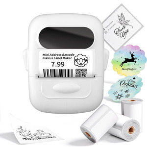 Sản Xuất Bán Buôn Thương Mại Mini Xách Tay Nhiệt Giá Tag Máy In Nhãn Không Dây Sticker Mã Vạch Cho Thuốc Cửa Hàng Văn Phòng - Product Image 1