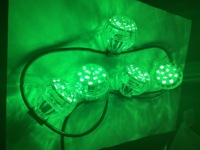 DC24V 60mm Cabochon RGB DMX Point Lumières Carnaval LED Pixel Fun Amusement RGB DMX Éclairage Contrôlé