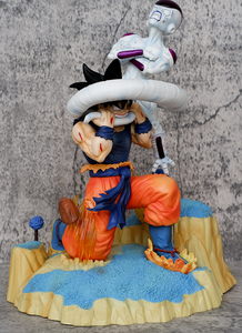 Statuetta Anime in PVC da 25cm, Modello Artigianale di Dragon Ball con <span class=keywords><strong>Goku</strong></span> che Combatte il Coda di Freezer, Vendita Calda - Product Image 5