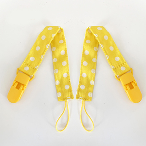 Chất lượng cao màu vàng bông bé núm vú Clip vớ<span class=keywords><strong>i</strong></span> thiết kế in cho mọc răng bellter thương hiệu tất cả các mùa sử dụng - Product Image 5