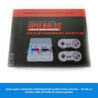 Super pour système de divertissement, console de jeu TV SFC, SNES Mini 16 bits, version américaine