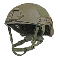 Casque laser haute coupe REVIXUN Ranger FAST avec couleur personnalisée, matériau aramide/UHMWPE, léger, utilisation tactique en extérieur