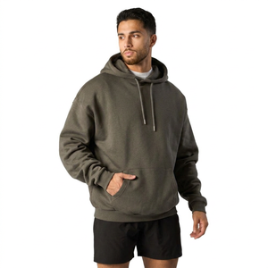 Sudadera con capucha de algodón 100% de alta calidad, estilo vintage, gruesa, de lana, para invierno, personalizada al por mayor, la más vendida para hombre. - Product Image 1