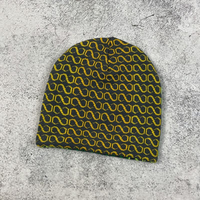 Bonnet d'hiver en jacquard 100% acrylique de haute qualité, faible MOQ, logo personnalisé, pour homme