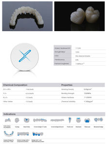Xtcera 3dml Meerlaagse Kleurrijke Tandfreesmachine Laboratorium Zirkonia Schijf - Product Image 2