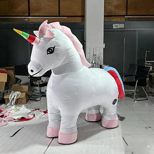 Disfraz Inflable <span class=keywords><strong>de</strong></span> Caballo <span class=keywords><strong>de</strong></span> 2M/2.6m con Certificación CE para Adultos - Disfraz Unisex para Fiestas, Promociones y Navidad - Product Image 3