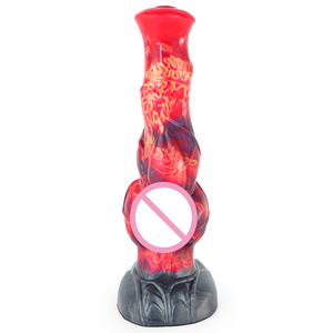 Dildo de Silicona Suave y Cómodo, Agradable al Tacto, en Color Nuevo de Dragón de Fuego, Gran Venta - Product Image 3