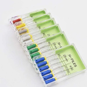 Fichiers Endo dentaires en acier inoxydable de haute qualité K-Files pour usage manuel 21mm /25mm perceuses de canal radiculaire de dentiste - Product Image 3