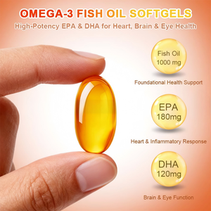 Cápsulas de Óleo de Peixe para Saúde do Cérebro e do Coração, Suporte ao Sistema Imunológico, Atacado <span class=keywords><strong>Global</strong></span> - Product Image 6