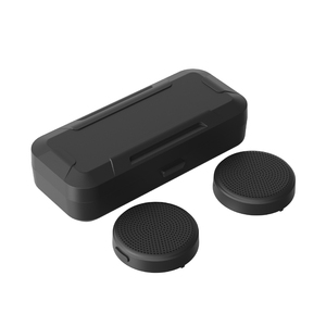 Écouteurs sans fil noirs pour casque de moto, casque de conduite TWS avec affichage LED, accessoire d'appel HD - Product Image 3