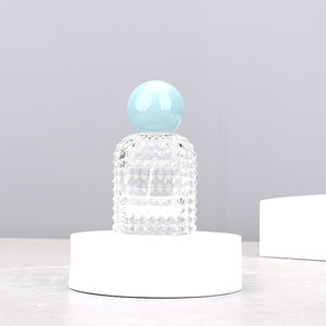 50ml High Grade Glass Perfume <b>Bottle</b> With Wooden Cap Refillable Fine Mist Spray <b>Bottle</b> Large Capacity Empty Container - Product Image 4