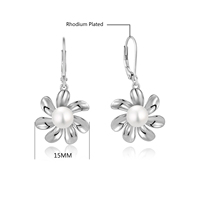 Yh Bijoux Accessoires Ensembles Bijoux Perle D'eau Douce Pendentif Collier Anneaux Boucles D'oreilles Ensemble 925 Ensembles De Bijoux En Argent Sterling