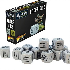 Cubo di <span class=keywords><strong>Dadi</strong></span> Grey Order di Warlord Games per Bolt Action Seconda Guerra Mondiale - Product Image 1