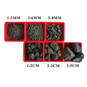 Roca Volcánica de <span class=keywords><strong>Lava</strong></span> a Precio Más Bajo para Purificación de Agua de Acuarios, Decoración de Peceras, Cocina y Plantas, Roca Volcánica Roja y Negra - Product Image 2