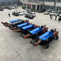 Concasseur à mâchoires mobile portable Haotuo PE400X600 avec moteur, capacité maximale de 50 t/h pour le concassage de roches dans l'exploitation minière