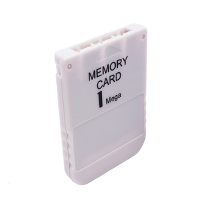 Nouvelle carte mémoire 1 méga pour <span class=keywords><strong>PS1</strong></span> pour console <span class=keywords><strong>Playstation</strong></span> 1, en plastique ABS blanc, pour sauvegarder les données de jeu, accessoire de stockage de progression - Product Image 6
