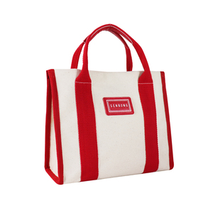 Bolso Tote de Lona Estructurado con Correa Desmontable para Mujer - Product Image 4