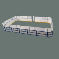 2025 nouveau Design maison arrière-cour patinoire barrière patinoire de Hockey clôture pour le sport en utilisant