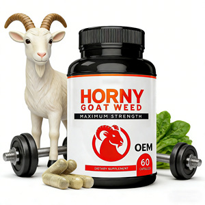 Horny Goat Weed Maximum Strength Softgels für Männer-Vitalität, Libido-Unterstützung, Energie und Natürliche Leistungssteigerung - Product Image 1
