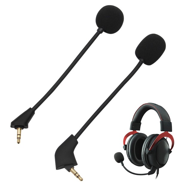 Ermai ZJ033MR PC Gaming Headset 3.5mm Noise Cancelling Conference Microphone Replacement for Kingston HyperX Cloud Alpha