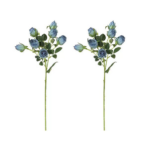 Ramo de Rosas Artificiales de 30cm-100cm de Altura, Flores de Seda de Alta Simulación, Estilo Moderno para Decoración del Hogar y Bodas - Product Image 5