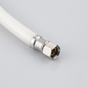 Hiện đại bền chất lượng tốt chống cháy nổ Trắng reticulation PVC bện vệ sinh nhà vệ sinh linh hoạt cao su kết nối ống - Product Image 2