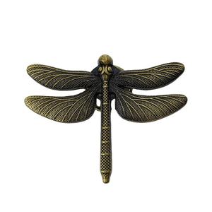 Tiradores de armario de libélula, tirador de cajón de armario, cajón de armario de metal - Product Image 6