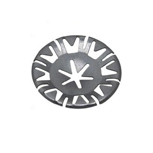 N90796501 Pièces de carrosserie automobile Clip de fixation rond argenté Joint métallique verrouillable <span class=keywords><strong>Rondelle</strong></span> en étoile <span class=keywords><strong>Clips</strong></span> de fixation - Product Image 4