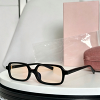 Lunettes de soleil unisexes tendance, monture carrée intégrale, verres dégradés, légères, colorées, rose/gris, protection UV400 de haute qualité en PC